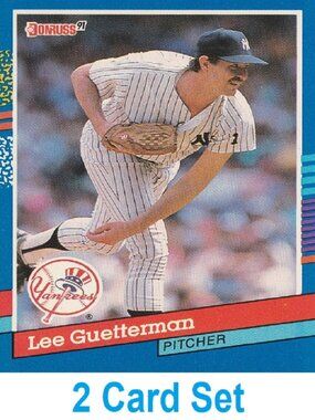 Lee Guetterman Baseball Card Collection